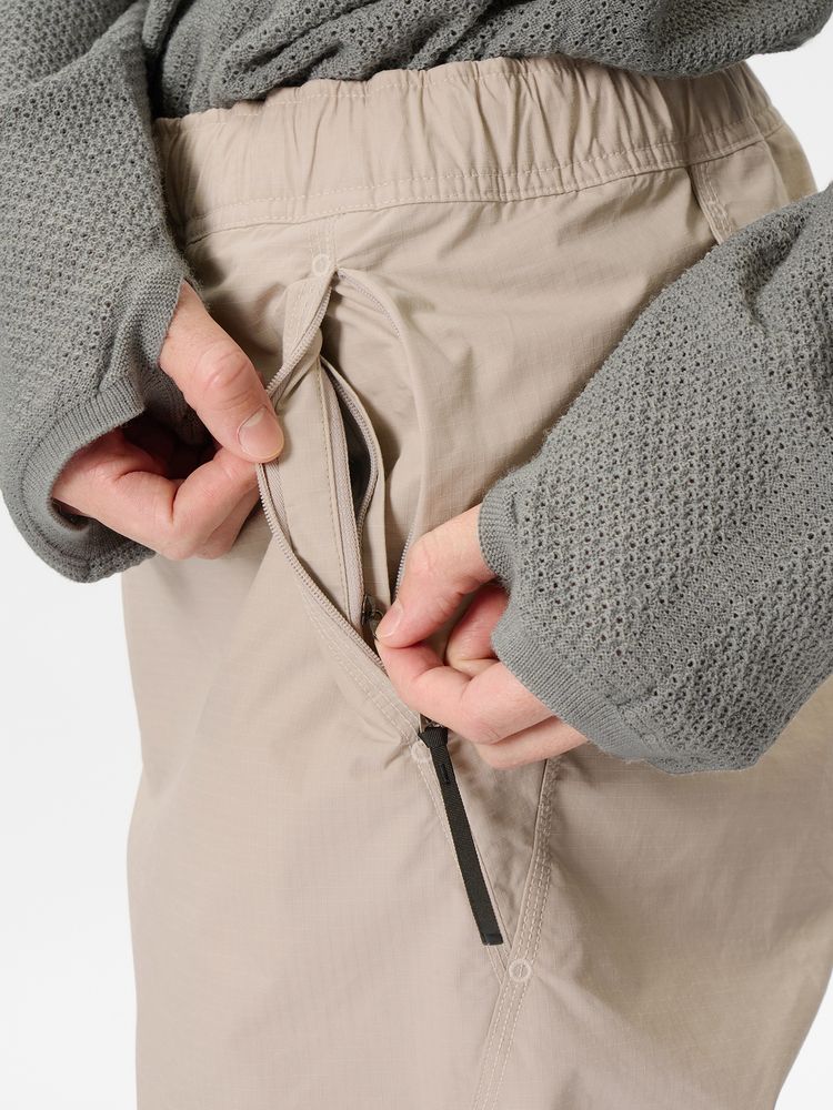 公式・限定】Goldwin 0 パラシュートシードリップストップパンツ