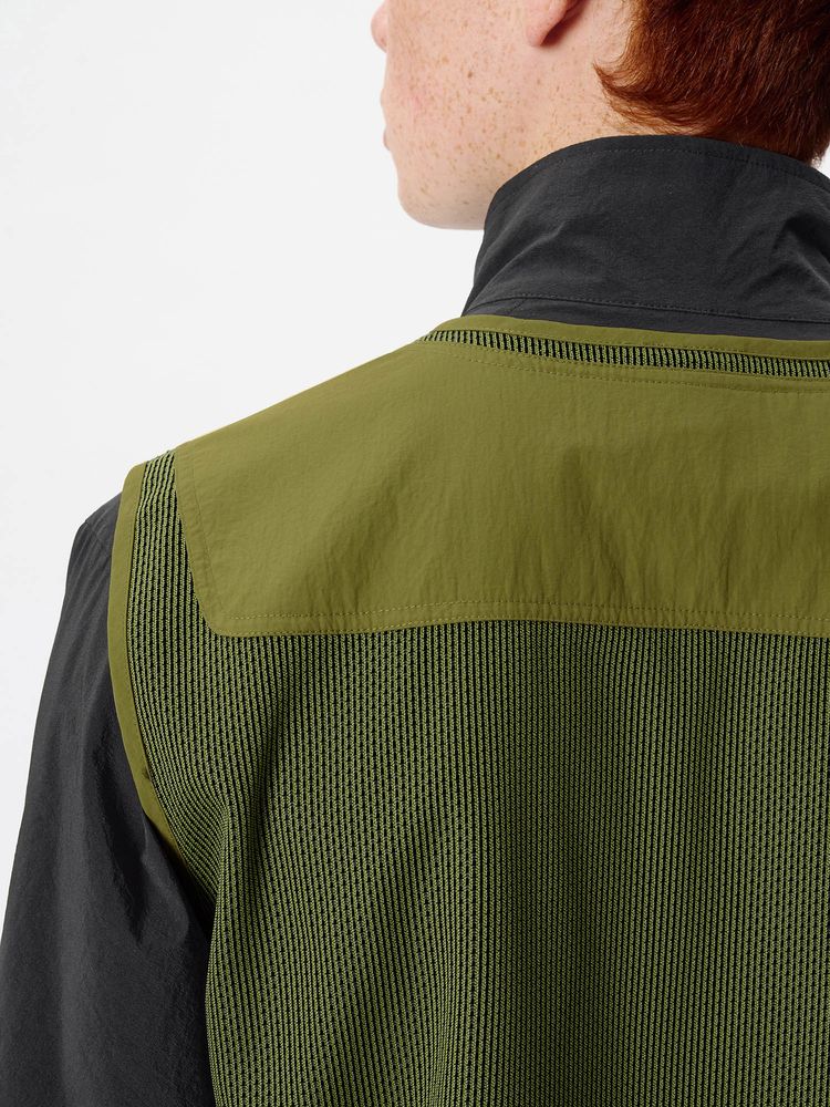 トナリスメッシュハーフジップベスト（ユニセックス） 10