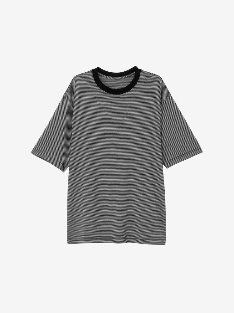 Goldwin(ゴールドウイン) ｜ストライプドウールリヨセルジャージーティーシャツ（ユニセックス）