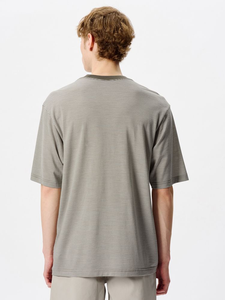 Goldwin(ゴールドウイン) ｜ストライプドウールリヨセルジャージーティーシャツ（ユニセックス）