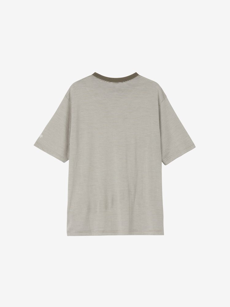 Goldwin(ゴールドウイン) ｜ストライプドウールリヨセルジャージーティーシャツ（ユニセックス）