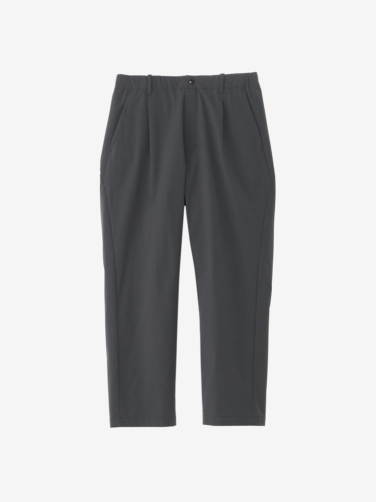 Goldwin 黒 ワンタックテーパードパンツ Goldwin (ゴールドウィン) One Tuck Tapered Stretch Pants