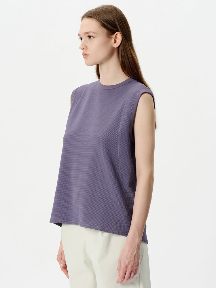 Goldwin(ゴールドウイン) ｜メッシュワッフルスリーブレス（レディース）