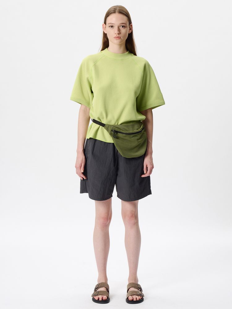 Goldwin(ゴールドウイン) ｜ワッフルライトモックネックティーシャツ（レディース）