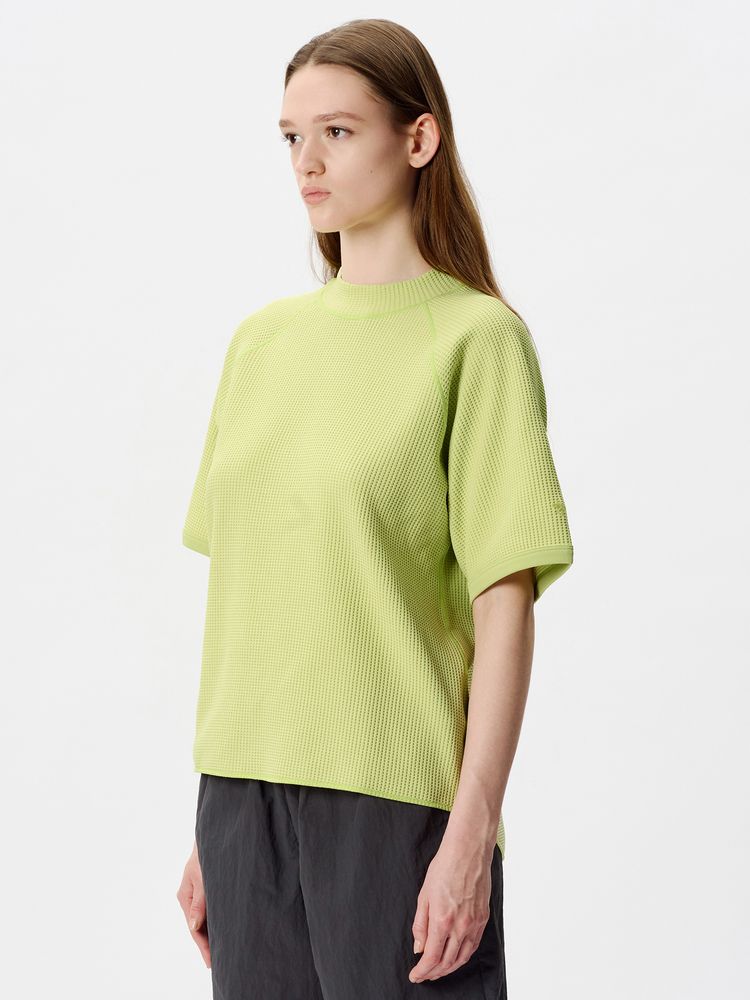 Goldwin(ゴールドウイン) ｜ワッフルライトモックネックティーシャツ（レディース）