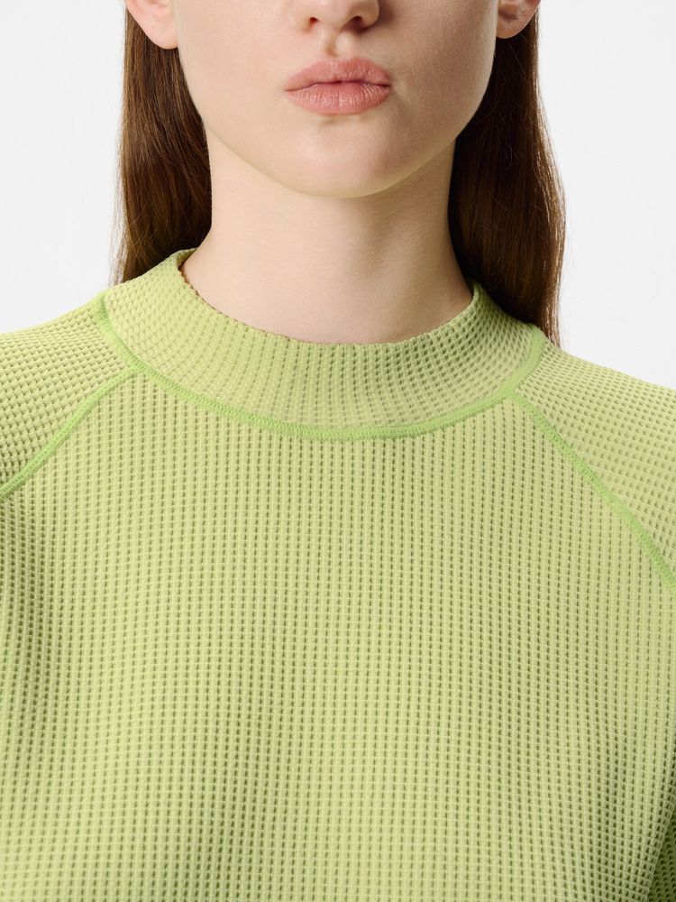 Goldwin(ゴールドウイン) ｜ワッフルライトモックネックティーシャツ（レディース）