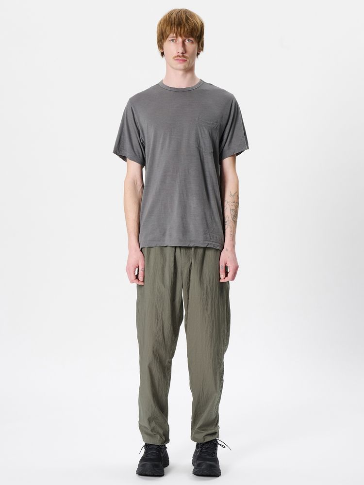 ガーメントダイドウールティーシャツ（ユニセックス）