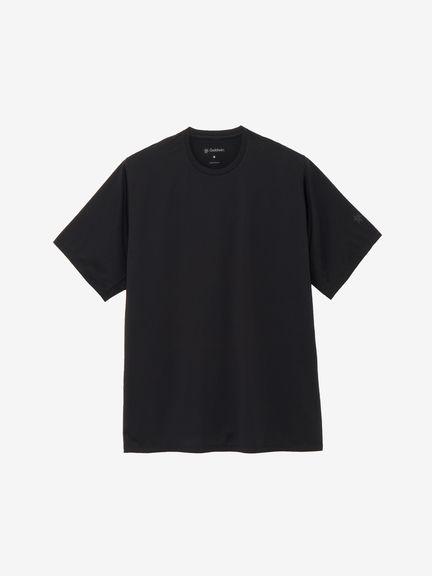 SUVIN GOLD Tシャツ BLACK M 半袖 公式・限定】マウンテンサンシェードティーシャツ（ユニセックス