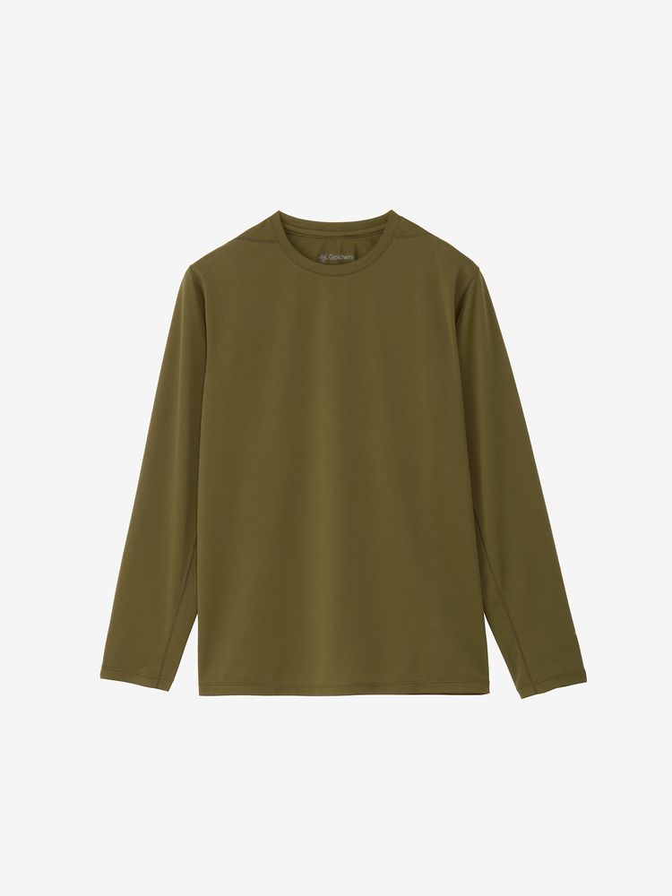 公式】ワッフルドライロングスリーブティーシャツ（レディース