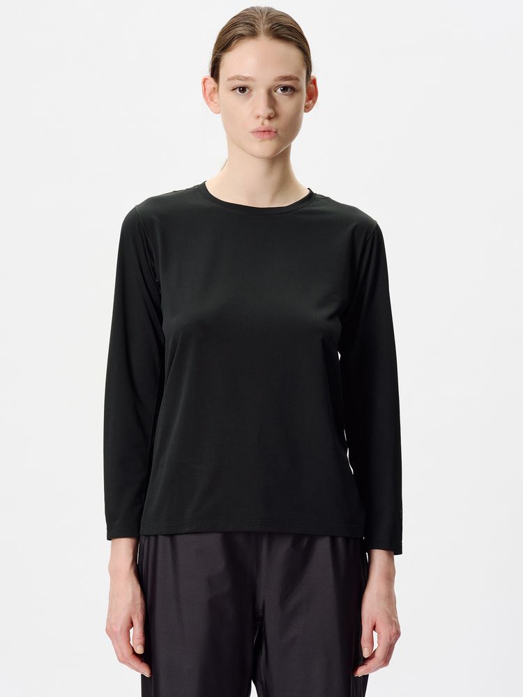 ワッフルドライロングスリーブティーシャツ（レディース） 4