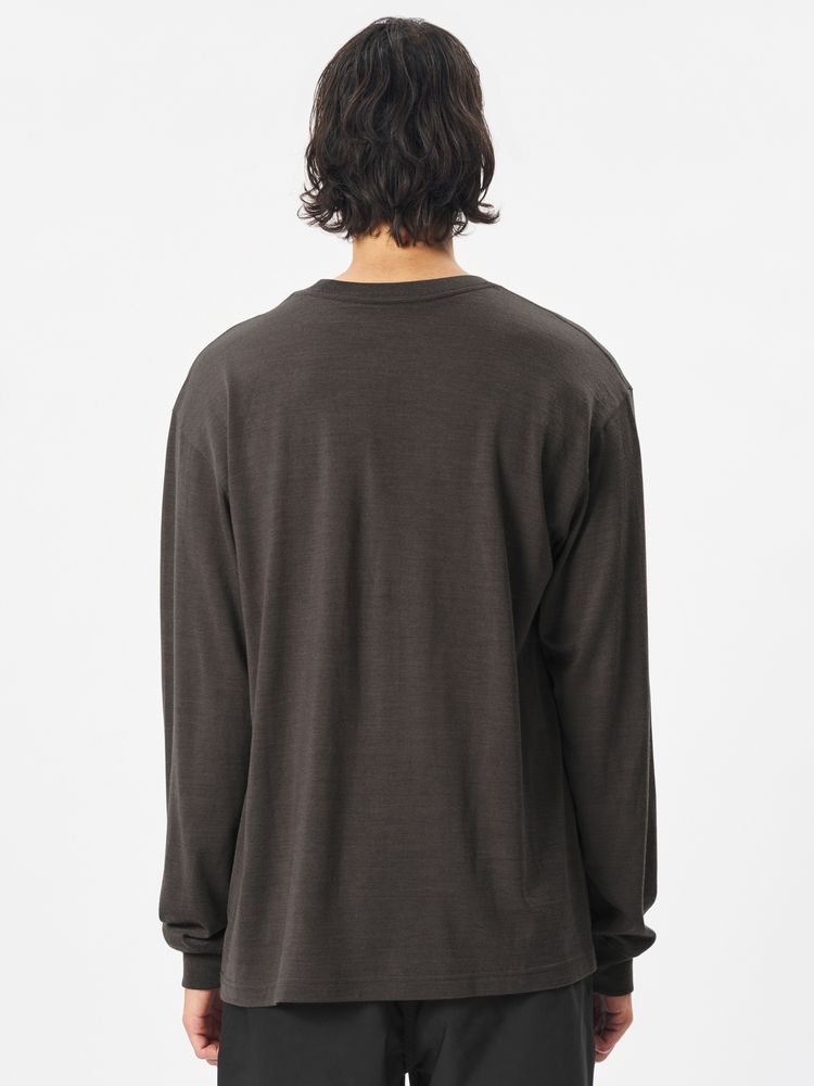 Goldwin(ゴールドウイン) ｜ウールリヨセルジャージーロングスリーブティーシャツ（ユニセックス）