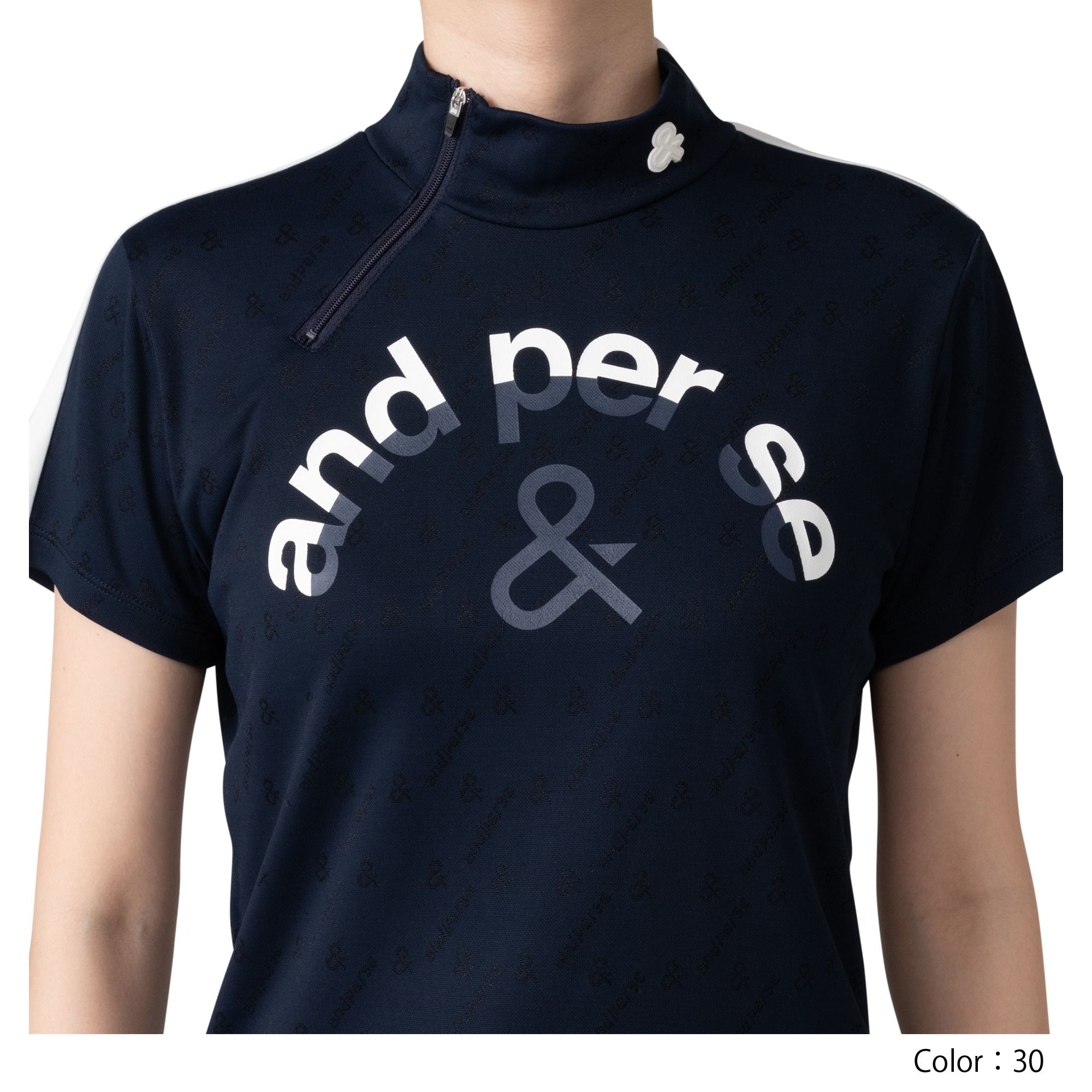 半袖ハイネックシャツ（レディース）（AFF9501W2）- and per se公式通販｜アウトレット