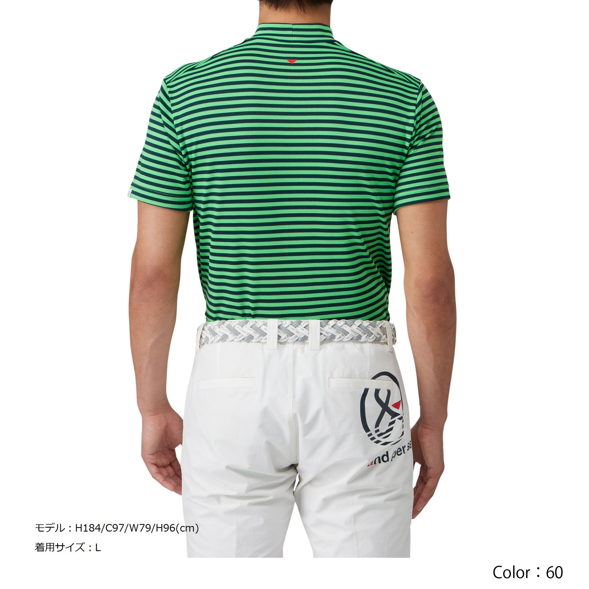 半袖ボーダーモックネックシャツ メンズ Amf9501x1 And Per Se公式通販 セール