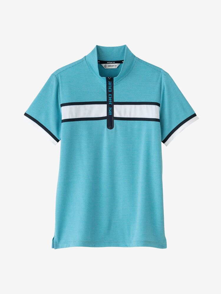 半袖ハーフジップシャツ（レディース/ゴルフ）（AFS9412Y4）- and per