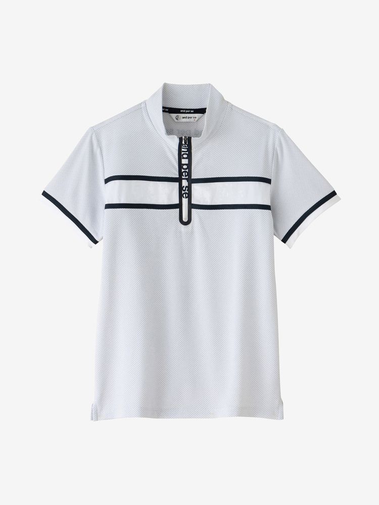 半袖ハーフジップシャツ（レディース/ゴルフ）（AFS9412Y4）- and per