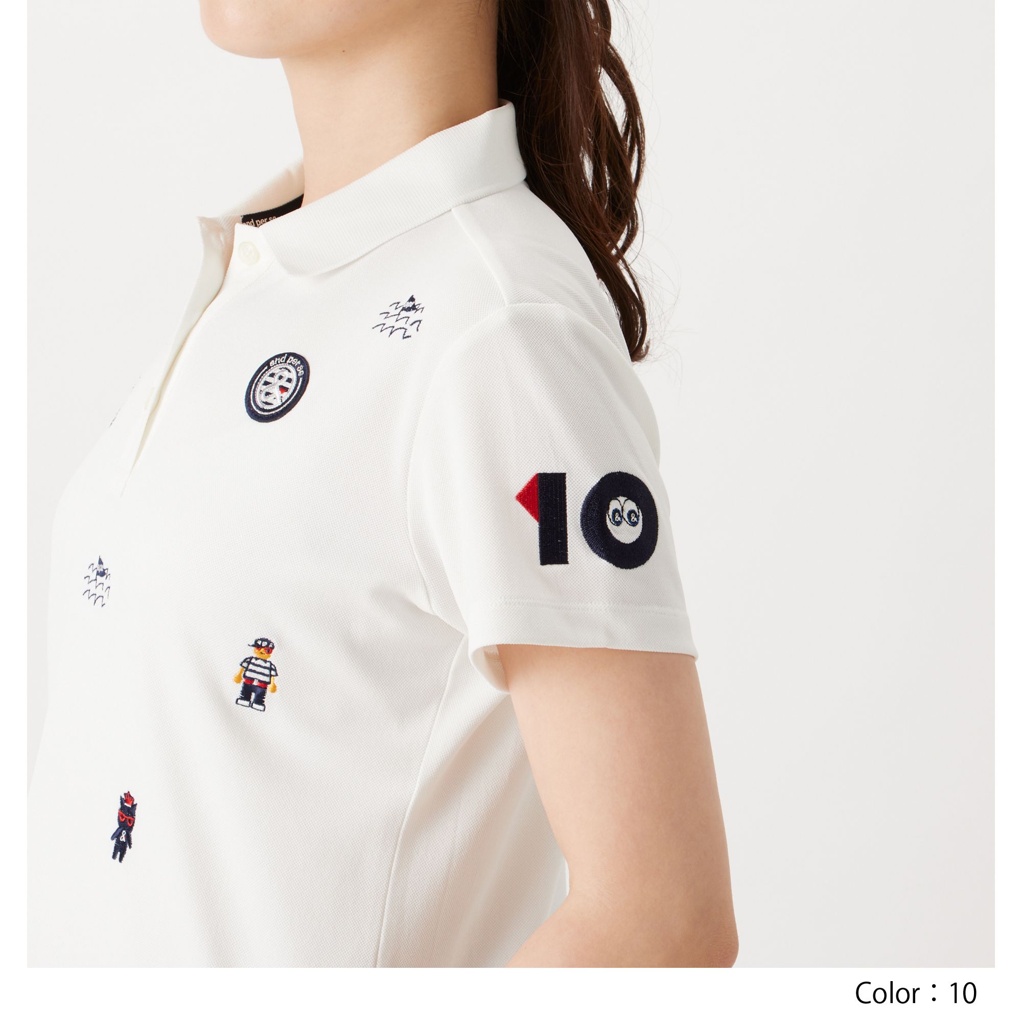 半袖ポロシャツ レディース ゴルフ Afs9712v2 And Per Se公式通販 セール