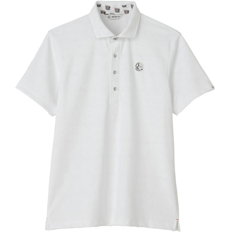半袖共衿FUNジャカートシャツ（メンズ/ゴルフ）（AMS9702V4）- and per se公式通販｜アウトレット