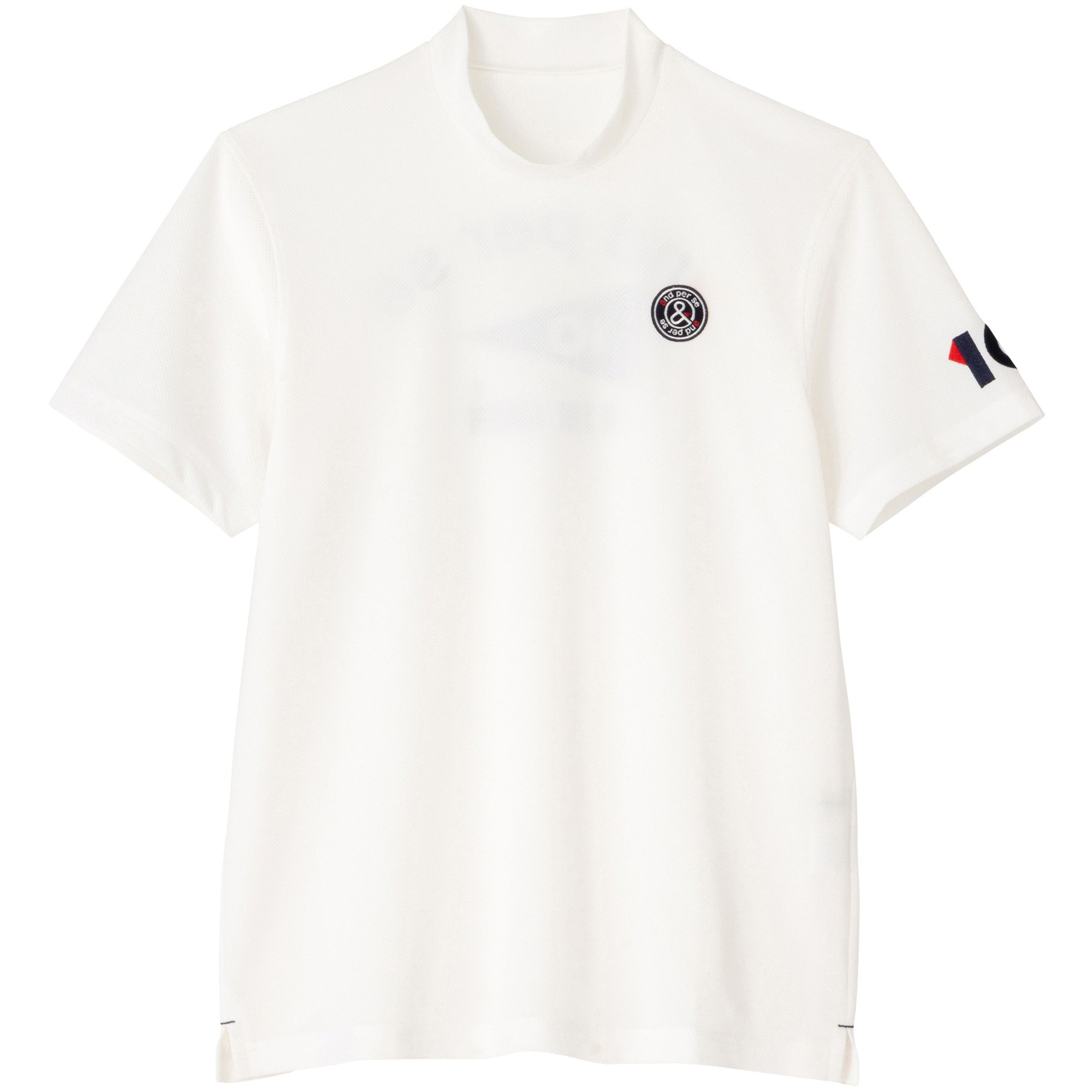 半袖モックネックシャツ メンズ Ams9702w1 And Per Se公式通販