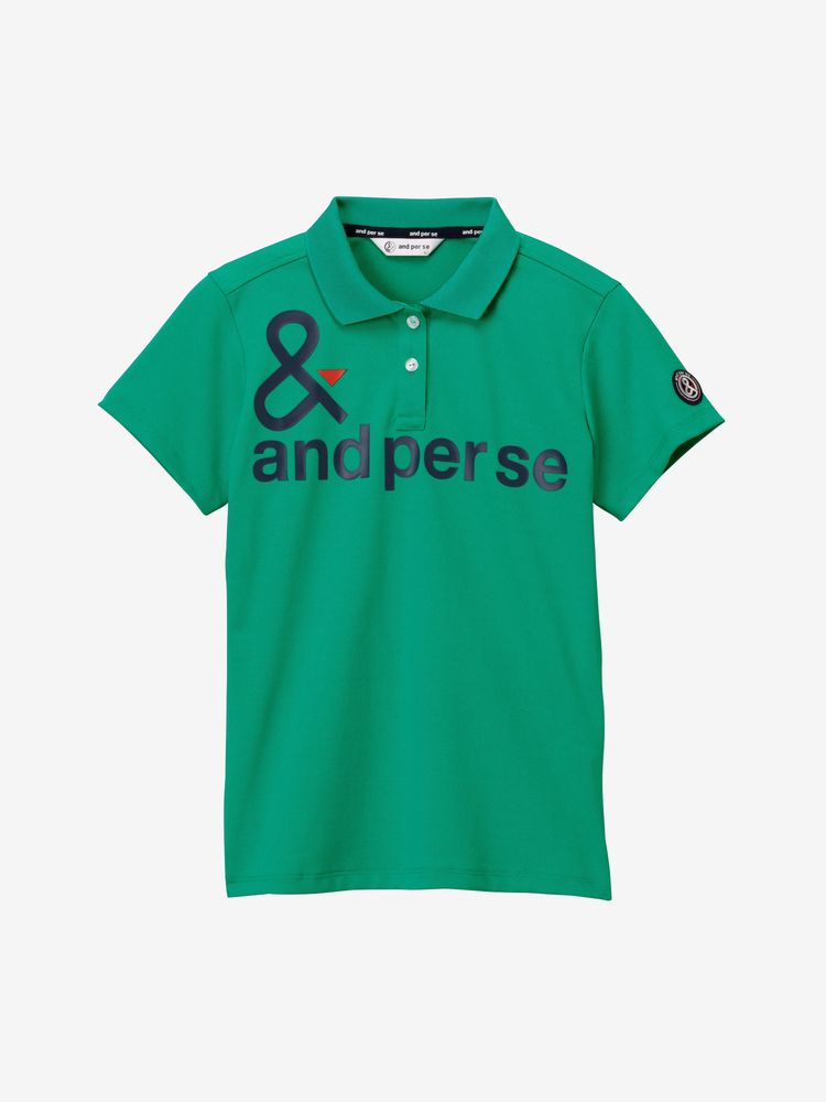 ロゴプリント半袖ポロシャツ（レディース）（AFS9703V1）- and per se公式通販