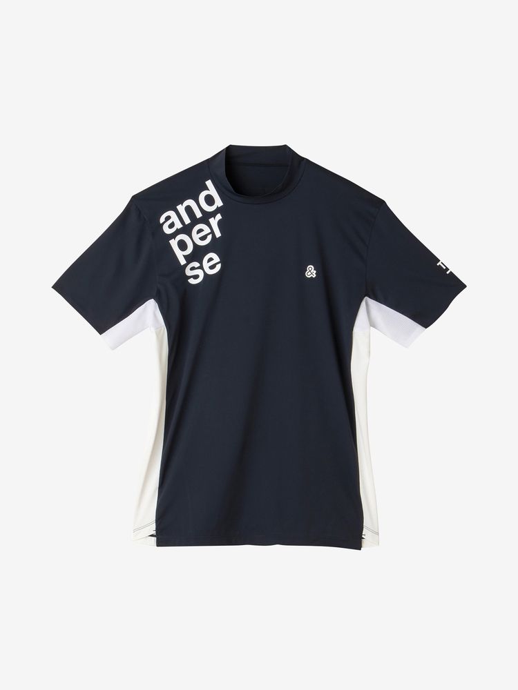 半袖モックネックシャツ（メンズ）（AMS9503W6）- and per se公式通販
