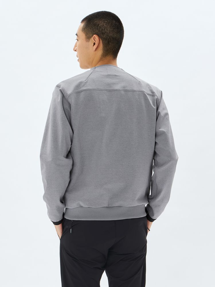 and per se(アンパスィ) ｜＆GOLF エアリーフレンチテリー ロングスリーブプルオーバー（メンズ）