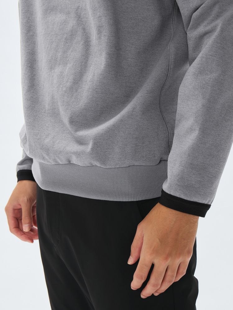 and per se(アンパスィ) ｜＆GOLF エアリーフレンチテリー ロングスリーブプルオーバー（メンズ）