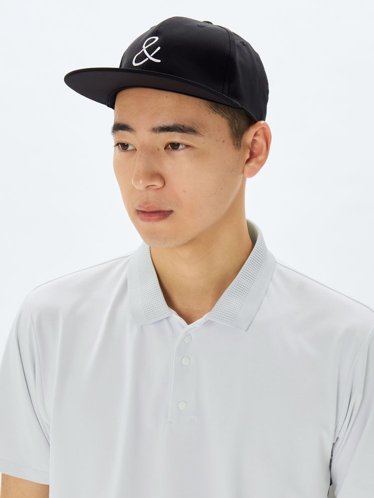 and per se(アンパスィ) ｜＆GOLF C2C ウォーターリパレント フラットブリムキャップ（メンズ）