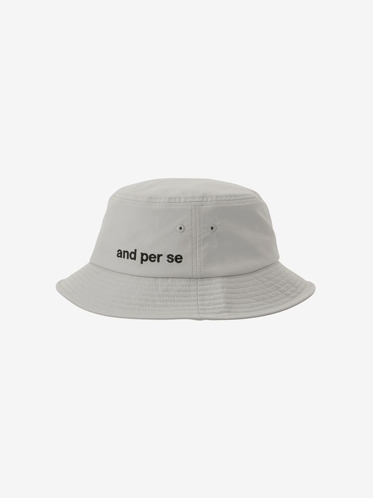 and per se(アンパスィ) ｜＆GOLF C2C ウォーターリパレント バケットハット（メンズ）