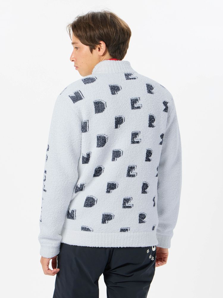 and per se(アンパスィ) ｜ブークレー防風ニットブルゾン（メンズ）