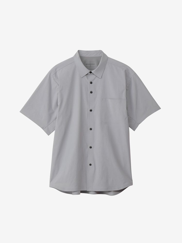 and per se(アンパスィ) ｜&GOLF &タイプライター+ ハーフスリーブシャツ（メンズ）