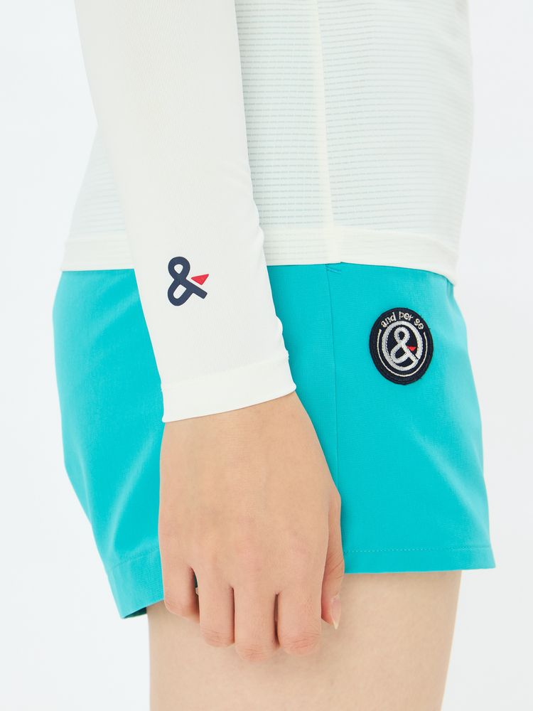 and per se(アンパスィ) ｜Vネックインナーシャツ（レディース）