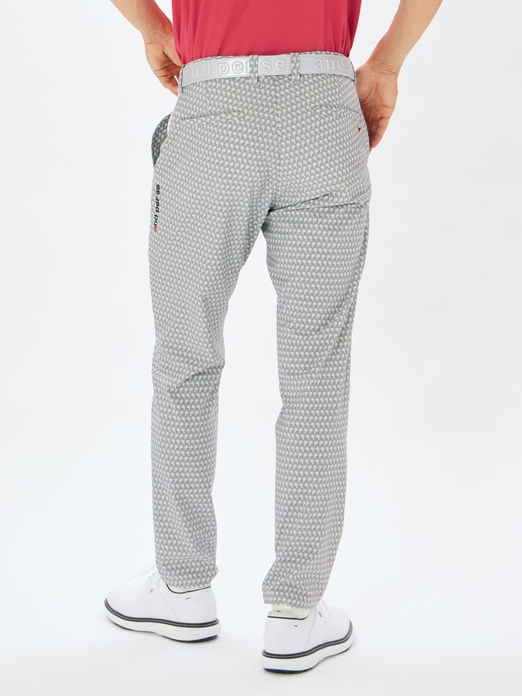 and per se(アンパスィ) ｜プリンテッドスイングドライWクロスパンツ（メンズ）