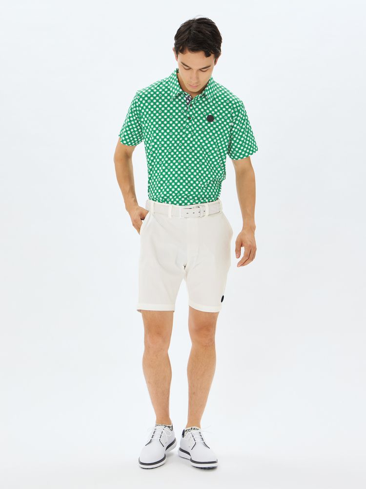 and per se(アンパスィ) ｜ストレッチジャカードハーフパンツ（メンズ）