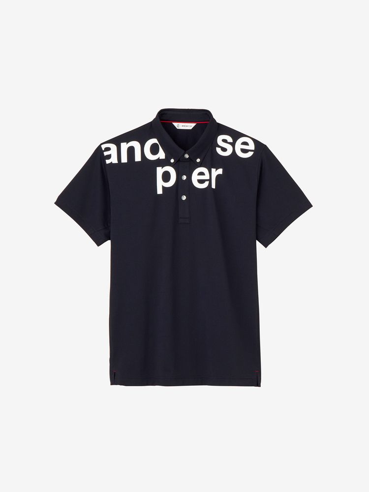 Diaspora skateboardsWaffle Panelled Zip Polo - Apple Butter