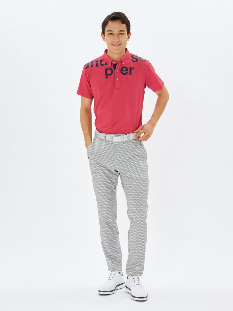 and per se(アンパスィ) ｜スイングドライ3Dワッフル半袖シャツ（メンズ）