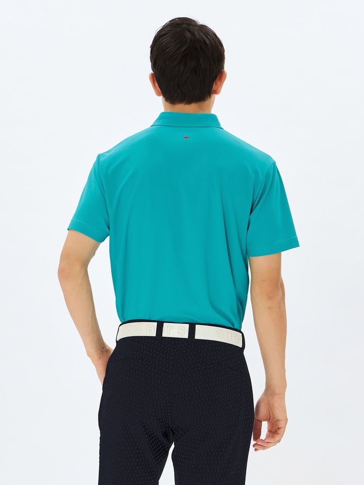 and per se(アンパスィ) ｜スイングドライパイルプリンテッドポロシャツ（メンズ）