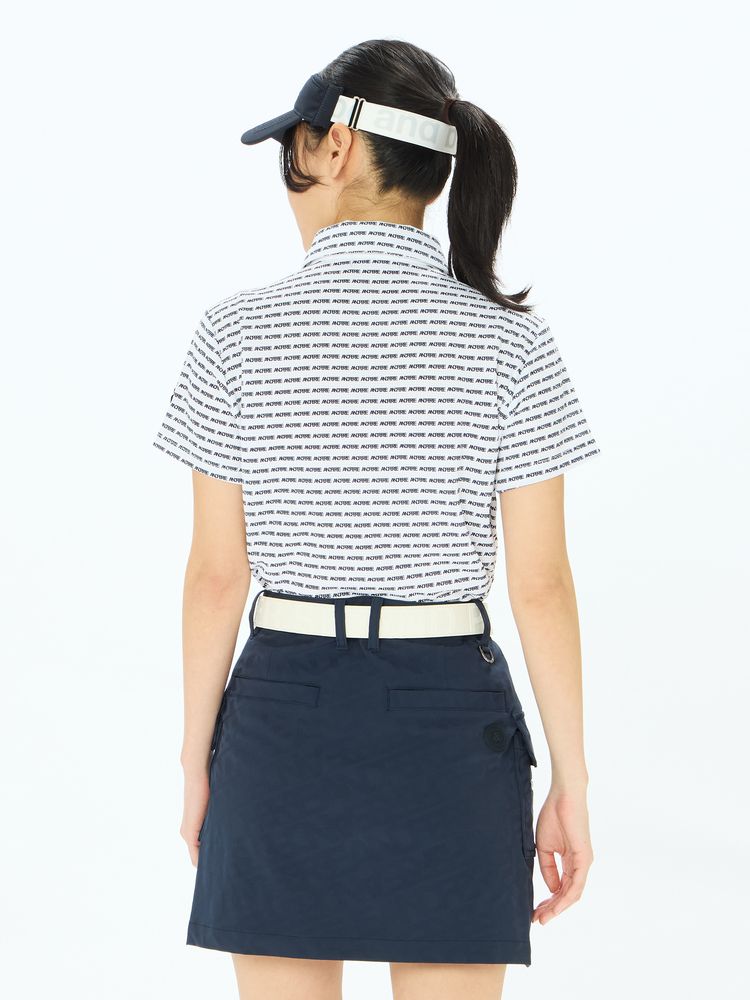 and per se(アンパスィ) ｜スイングドライエアリードット半袖シャツ（レディース）