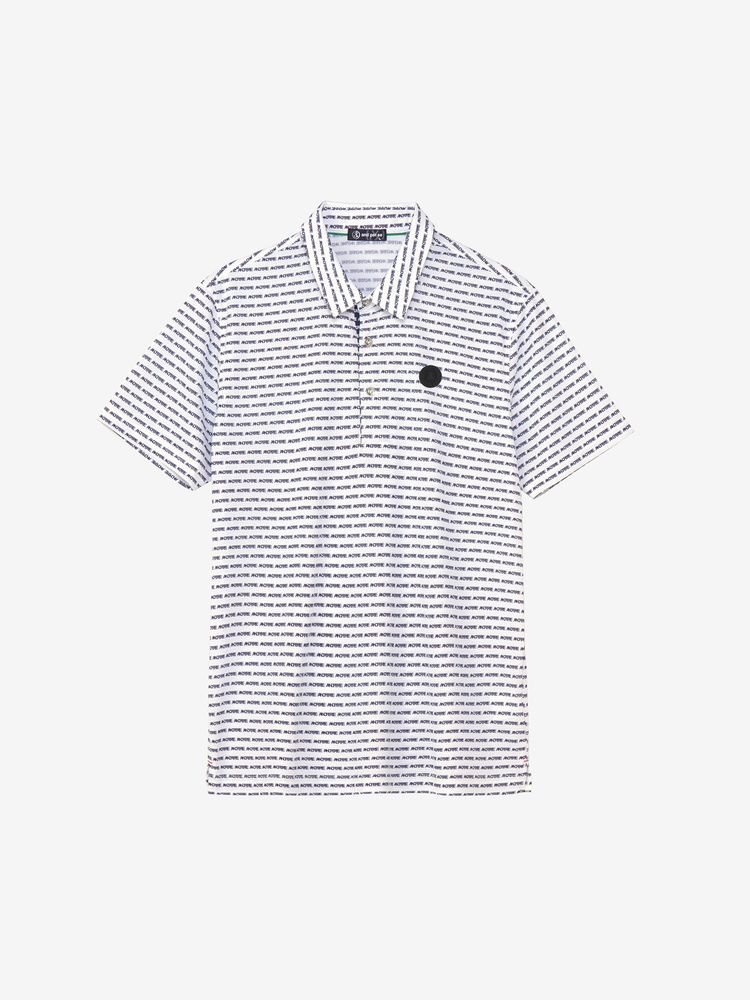 and per se(アンパスィ) ｜スイングドライエアリードット半袖シャツ（メンズ）