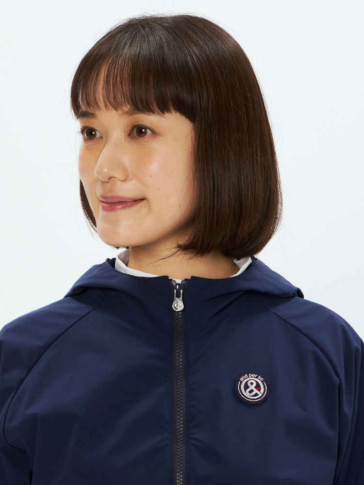 and per se(アンパスィ) ｜エアジャスター切替デザインプルオーバー（レディース）