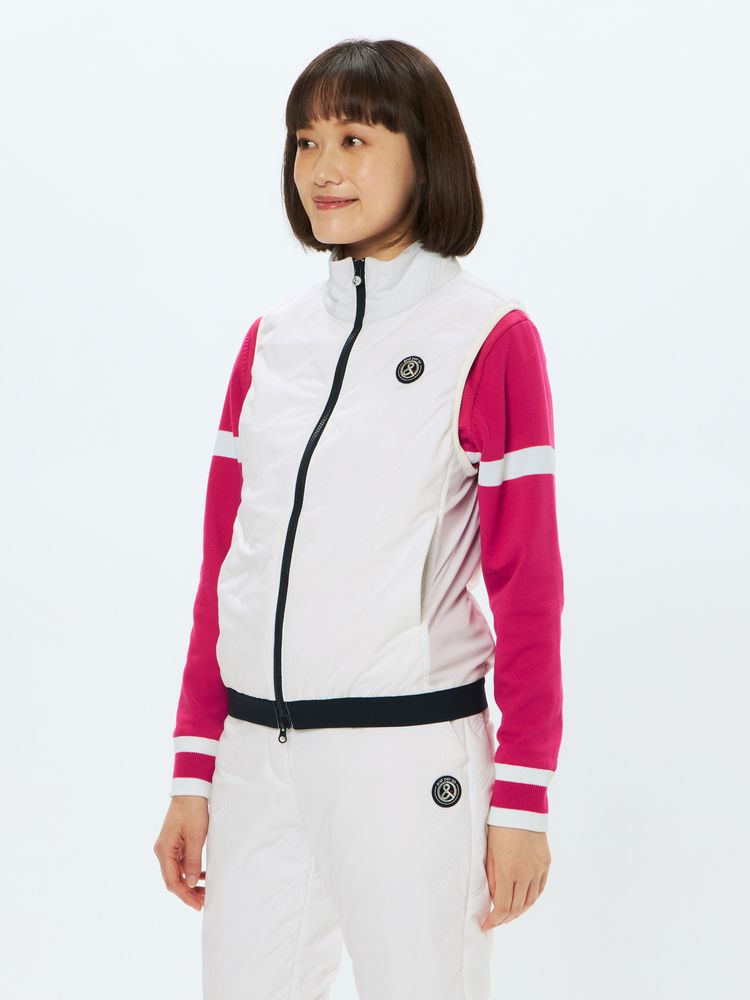 and per se(アンパスィ) ｜エアジャスター中わたベスト（レディース）