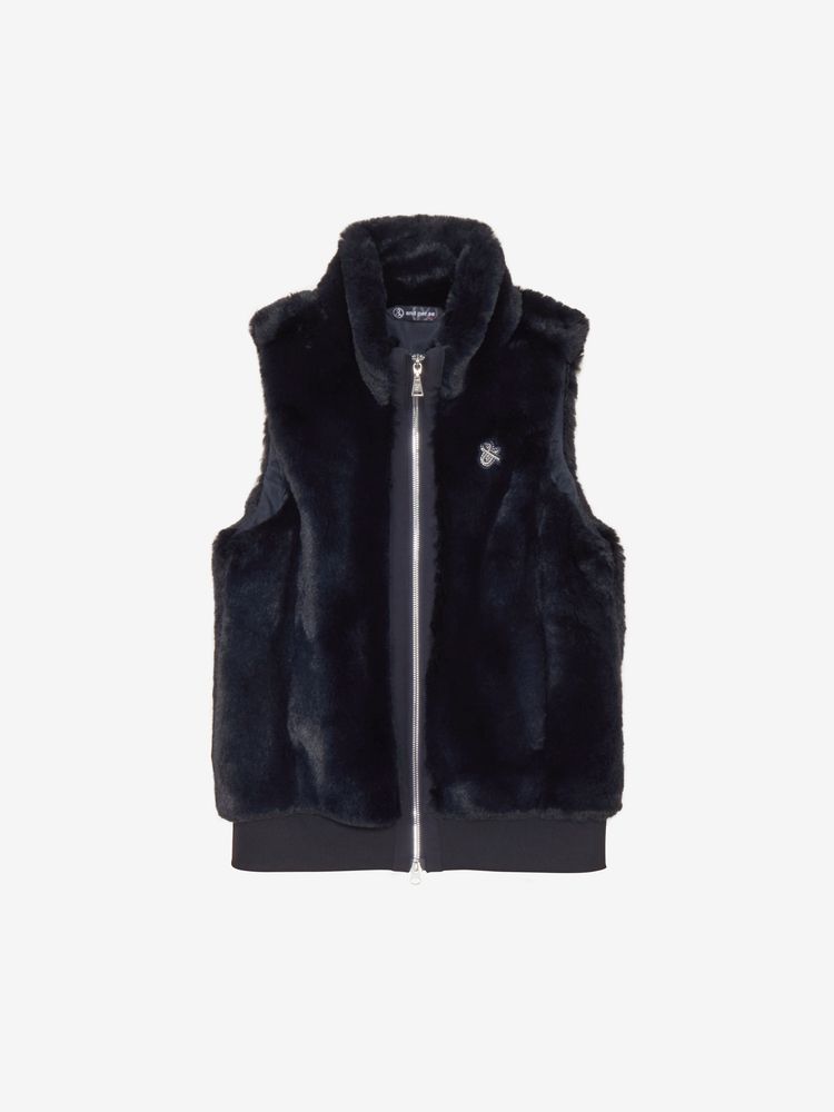 公式】ファー素材ベスト（レディース）｜アンパスィ公式ストア