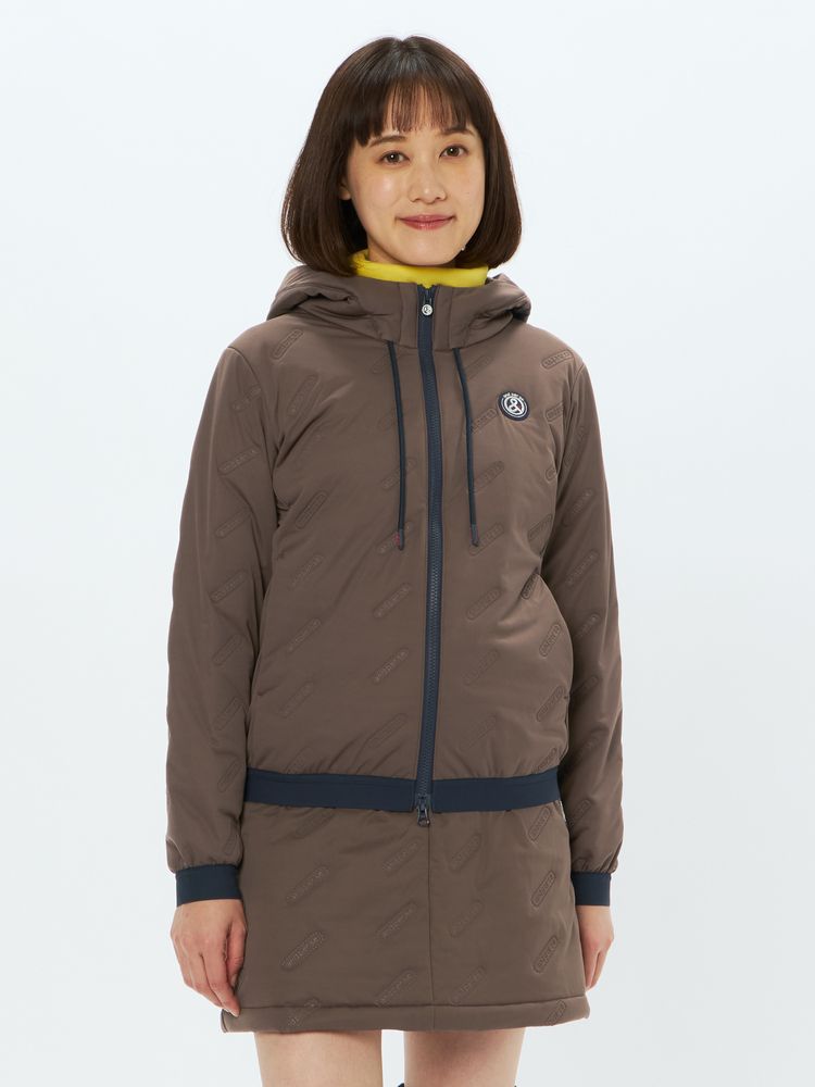 and per se(アンパスィ) ｜エアジャスター中わたフーディーブルゾン（レディース）