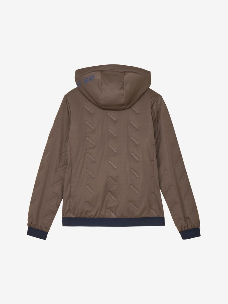 and per se(アンパスィ) ｜エアジャスター中わたフーディーブルゾン（レディース）