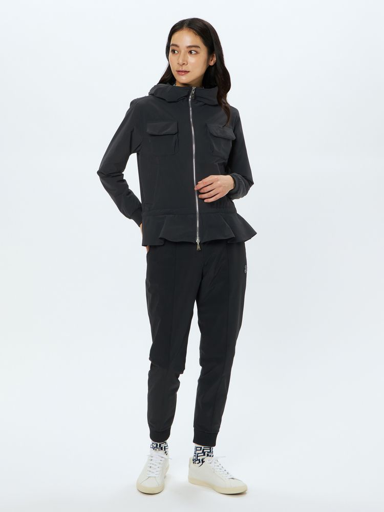 and per se(アンパスィ) ｜ロイカマルチストレッチフーディーブルゾン（レディース）