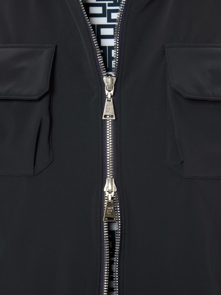 and per se(アンパスィ) ｜ロイカマルチストレッチフーディーブルゾン（レディース）