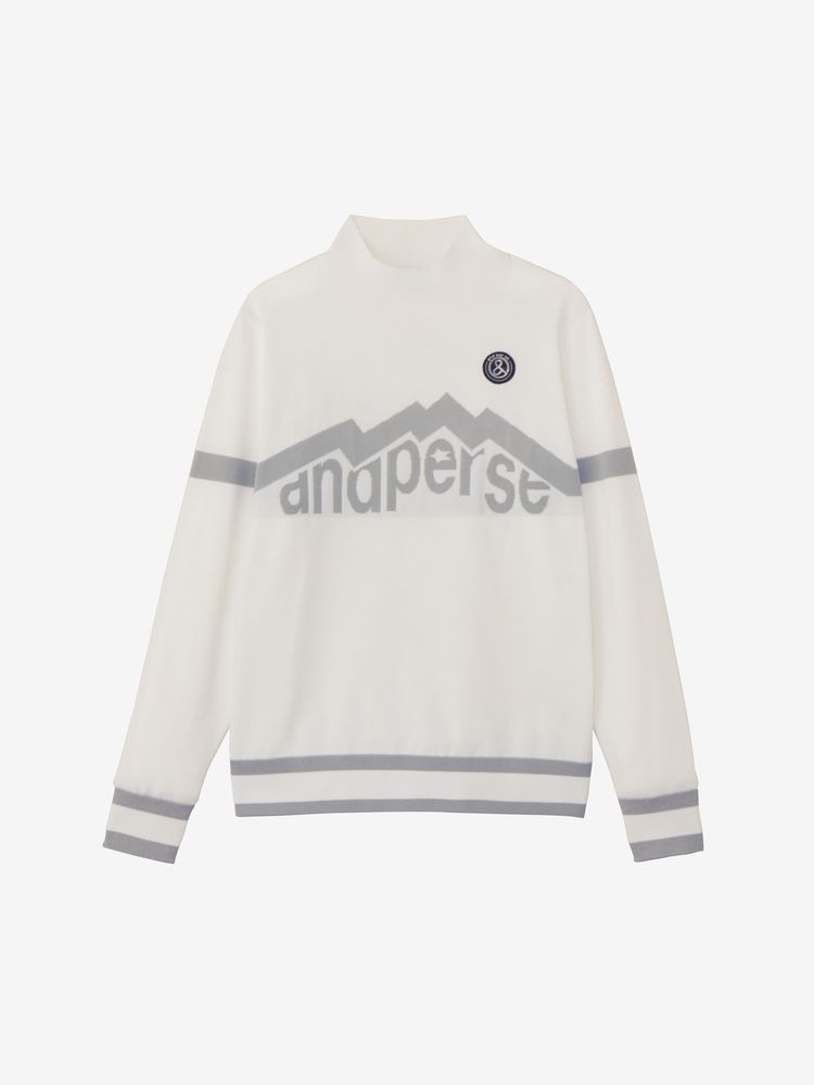 公式】ウインドシャッター袖防風ハイネックセーター（レディース