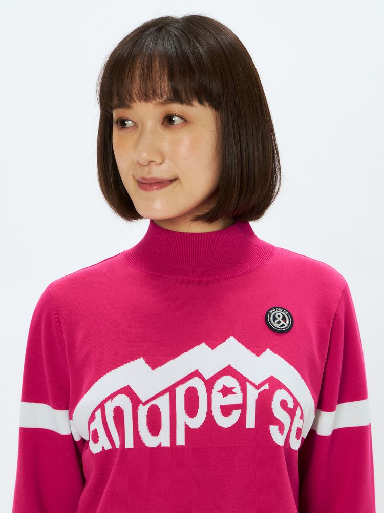 公式・セール】ウインドシャッター袖防風ハイネックセーター