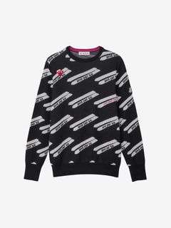 公式・セール】クレアニットジャカードセーター・日本製（レディース