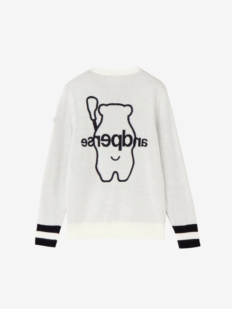 and per se(アンパスィ) ｜クレアニットクルーネックセーター・日本製（レディース）