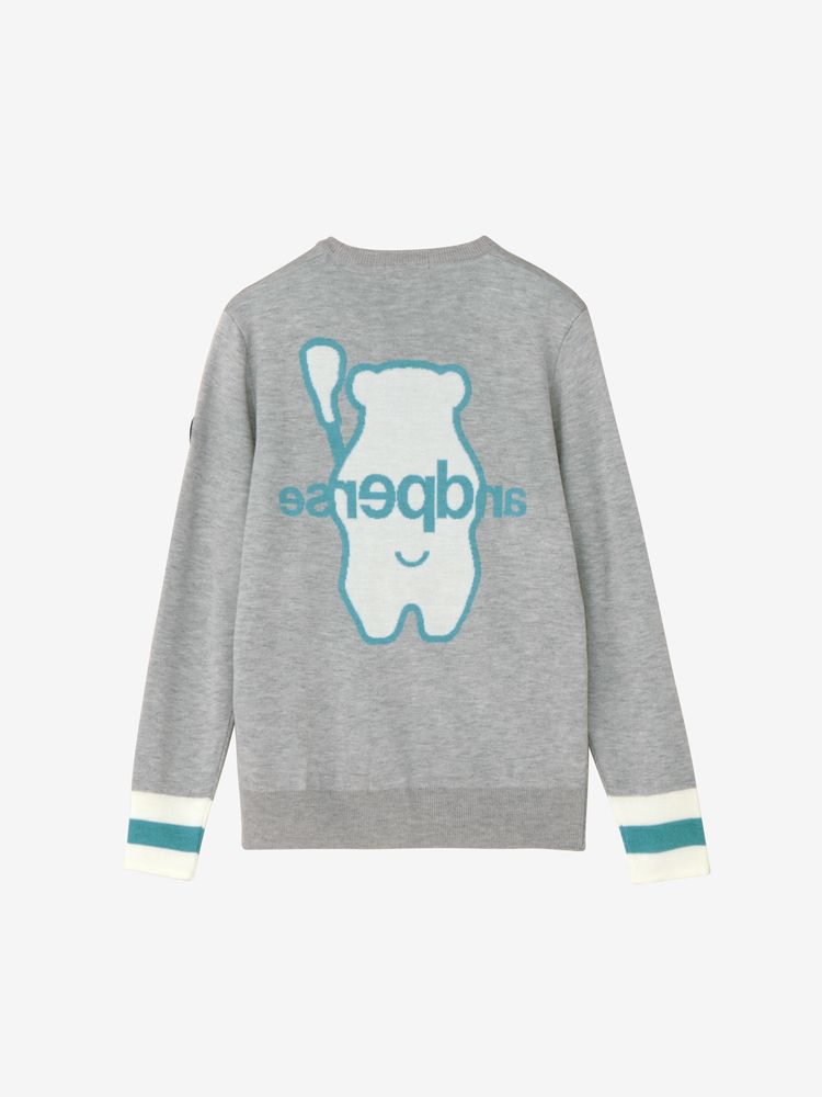 and per se(アンパスィ) ｜クレアニットクルーネックセーター・日本製（レディース）